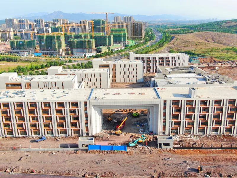 Edificio escolar de estrutura de aceiro de alta altura pre -elevación