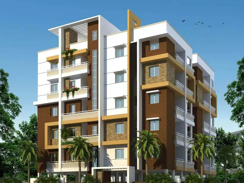 Apartamento de estrutura de aceiro prefabricado